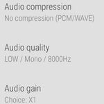 Screenshot  di Wear Audio Recorder apk