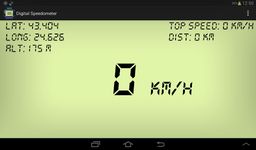 Digitale GPS snelheidsmeter screenshot APK 2