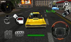Captura de tela do apk Taxi Simulator 3D 