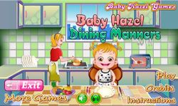 Baby Hazel Dining Manners image 