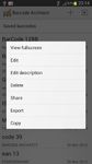 Captura de tela do apk Barcode Architect 4