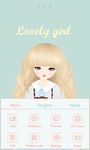 Gambar Lovely Girl GO Launcher Theme 3