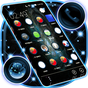 Blaues Flammen-Thema APK Icon