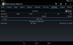 Captura de tela do apk 3C Battery Monitor Widget Pro 2