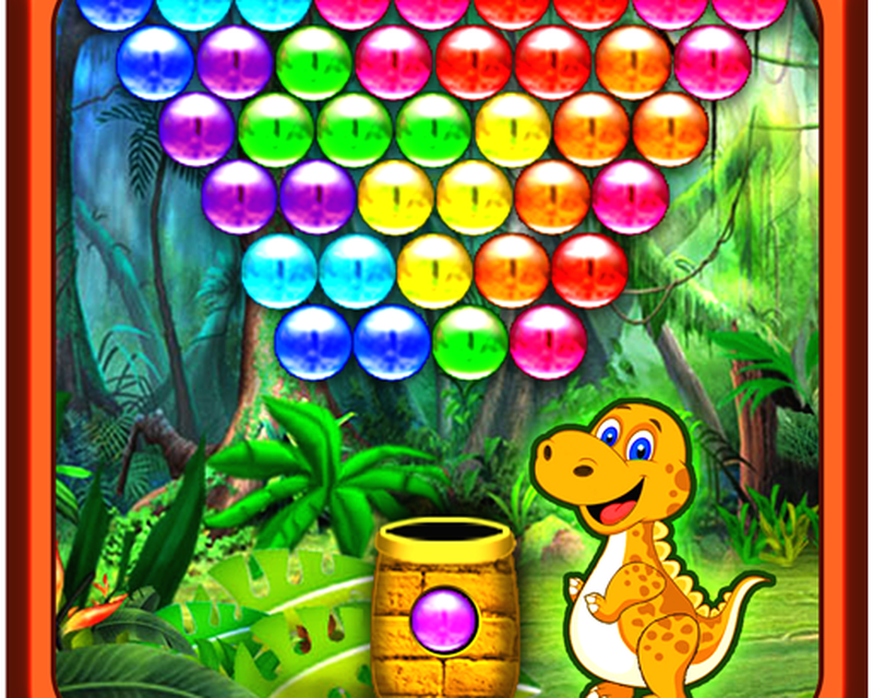 dinosaur bubble shooter game free online