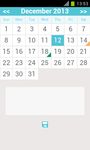 Captură de ecran calendar lunar - stil modern apk 5