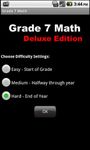 Grade 7 Math - Deluxe Edition στιγμιότυπο apk 2