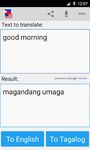 Tagalog Traductor captura de pantalla apk 8