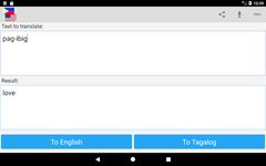 Tagalog English Translator screenshot apk 5