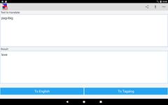 Tagalog English Translator screenshot apk 1