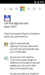 Captura de tela do apk Totalcmd Plugin for OneDrive 1