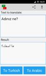 Árabe traductor turco captura de pantalla apk 