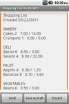 Shopping List Maker Plus captura de pantalla apk 9