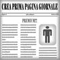 Icona Crea Prima Pagina Premium