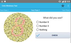 Color Blindness Test captura de pantalla apk 1