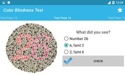 Tangkapan layar apk Color Blindness Test 