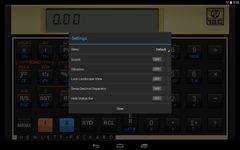 Tangkapan layar apk HP 12c Financial Calculator 2