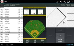 Скриншот 1 APK-версии 6-4-3 Baseball Scorecard