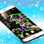 Картинка 3 Neon Flowers Live Wallpaper Free Download