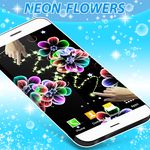 Картинка 1 Neon Flowers Live Wallpaper Free Download