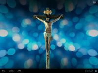 Captură de ecran 3D Jesus Christ Live Wallpaper apk 5