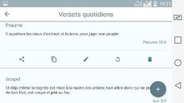 Captura de tela do apk La Bible (Darby) 7