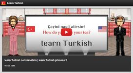 Türkçe öğrenin ekran görüntüsü APK 