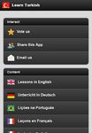 Aprender Turco captura de pantalla apk 11