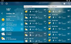 Wetter Schweiz XL PRO Screenshot APK 6