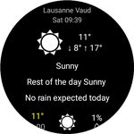 Screenshot 4 di Meteo Svizzera XL PRO apk