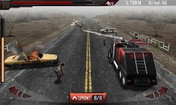 Caddede Zombileri Öldürme 3D ekran görüntüsü APK 1
