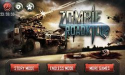 Caddede Zombileri Öldürme 3D ekran görüntüsü APK 