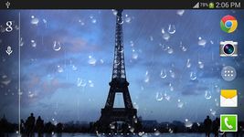 Mưa Paris Live Wallpaper PRO ảnh màn hình apk 4