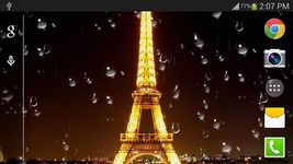 Rainy Paris Live Wallpaper PRO screenshot apk 3