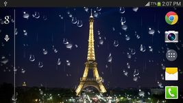 Mưa Paris Live Wallpaper PRO ảnh màn hình apk 