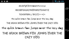 Fonts for FlipFont 50 Written capture d'écran apk 5