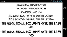 Screenshot 4 di Fonts for FlipFont 50 Written apk