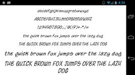 Fonts for FlipFont 50 Written のスクリーンショットapk 3