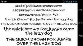 Fonts for FlipFont 50 Written のスクリーンショットapk 