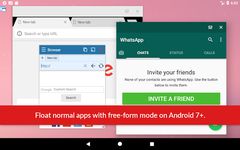 Captură de ecran Floating Apps FREE - multitask apk 1
