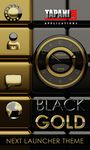 Next Launcher Theme black gold screenshot apk 9