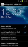 Galaxy Clock Widget Pro screenshot apk 1