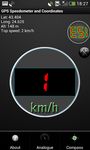 Captura de tela do apk Velocímetro GPS em kph ou mph 8
