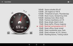 Tangkap skrin apk Meter kebisingan : Sound Meter 5