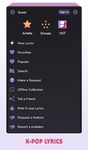 Tangkapan layar apk K-pop Lyrics (KPOP) 3