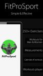 Fitness Trainer FitProSport zrzut z ekranu apk 