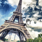 Иконка Дождливый Париж Живые Обои