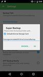 Tangkapan layar apk Super Backup : SMS & Contacts 8