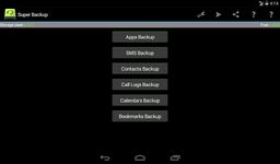 Super Backup: SMS y contactos captura de pantalla apk 4