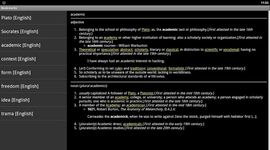 Diccionario online captura de pantalla apk 
